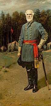 Confederate General Robert E. Lee painting