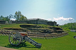 Civil War fort in Pennsylvania
