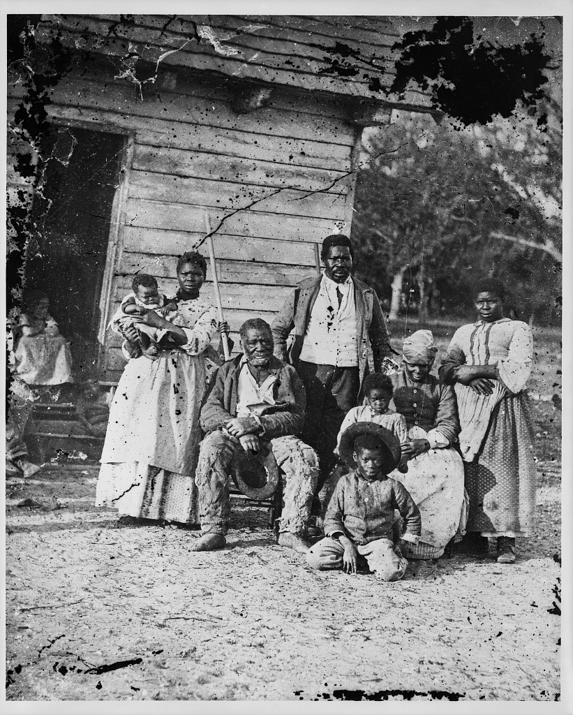 Five generations of slaves on Smith's Plantation Beaufort, South Carolina, circa 1862 